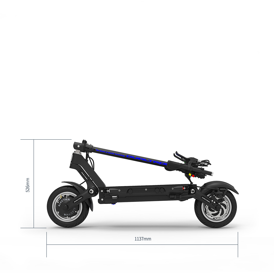 Dualtron 3 Electric Scooter Folded Dimensions