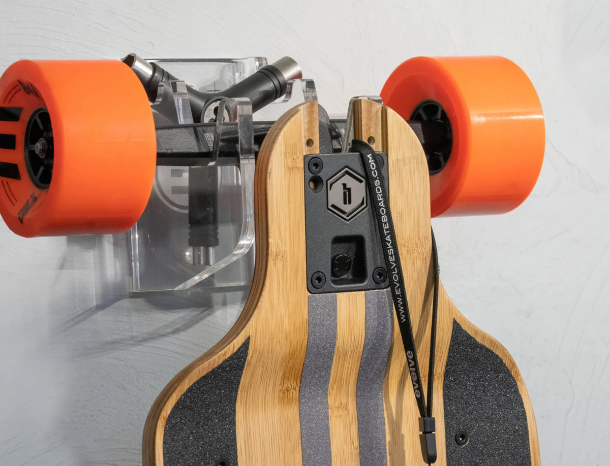 Skateboard Vertical Wall Rack - Evolve Skateboards